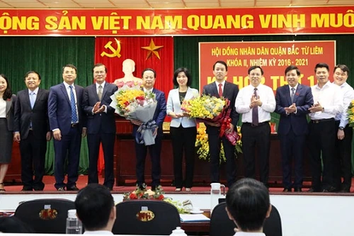 Ông Lưu Ngọc Hà được bầu làm Chủ tịch UBND quận Bắc Từ Liêm