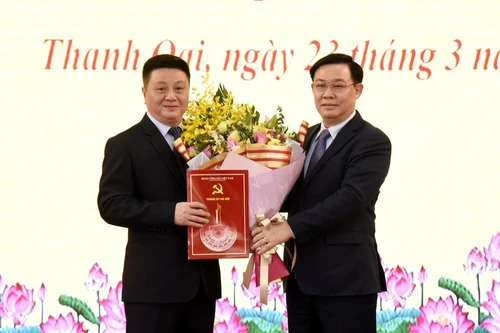 Ông Bùi Hoàng Phan làm Bí thư Huyện ủy Thanh Oai 