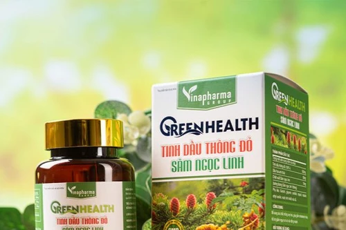 Sản phẩm Green Health tinh dầu thông đỏ sâm Ngọc Linh được quảng cáo thổi phồng công dụng