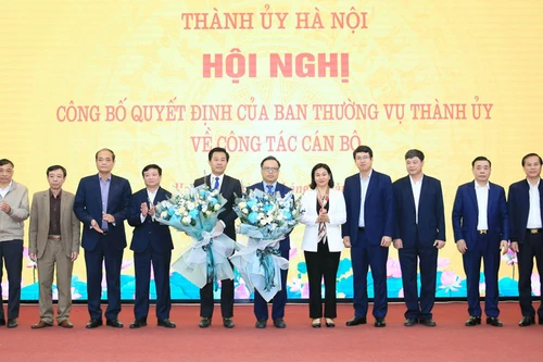 Hà Nội điều động, bổ nhiệm mới Bí thư Huyện ủy Hoài Đức và Giám đốc Sở NN&PTNT