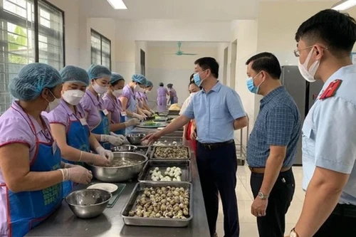 94,4% bếp ăn trường tiểu học ở Hà Nội đạt điều kiện an toàn thực phẩm, 12 bếp ăn bị phạt