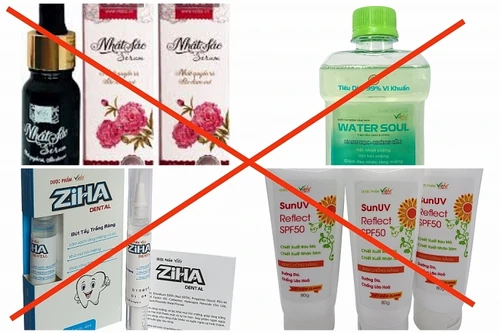 Hà Nội thu hồi giấy chứng nhận sản xuất mỹ phẩm của 16 công ty, trên 2.000 sản phẩm