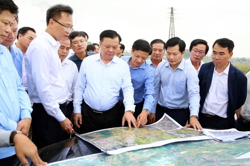 Lãnh đạo Hà Nội, Bắc Ninh, Hưng Yên cùng thị sát dự án Vành đai 4, thống nhất tiến độ