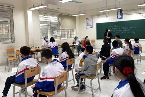 Hà Nội: Gần 8.500 trẻ lớp 6 đã tiêm vaccine Coivid-19, chưa ghi nhận phản ứng bất thường