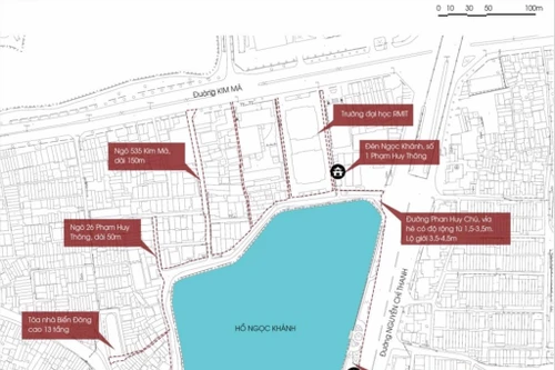 Hà Nội: Đề xuất mở tuyến phố đi bộ thứ năm ở khu vực quanh hồ Ngọc Khánh