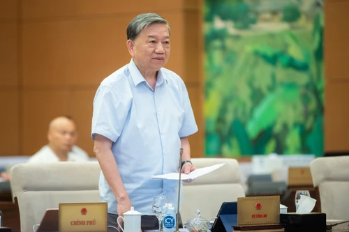 Bổ sung 5 vị trí có cấp bậc hàm cao nhất là Thiếu tướng Công an nhân dân