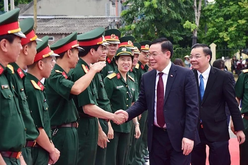 Hà Nội khởi công 3 công trình trọng điểm tổng vốn hơn 1.200 tỷ đồng tại Đông Anh