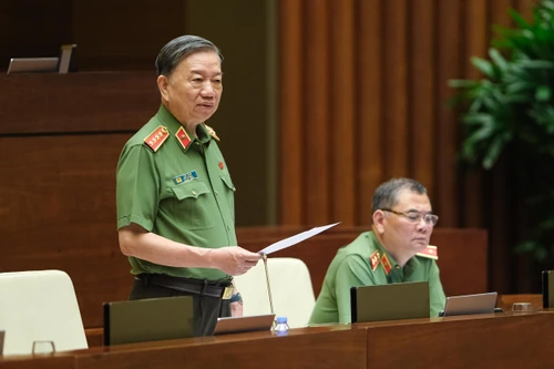 Bộ trưởng Tô Lâm: Trấn áp mạnh tội phạm tín dụng đen, không để tình trạng lộng hành