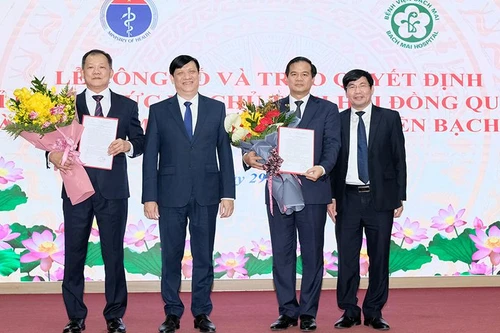 Bệnh viện Bạch Mai có tân giám đốc và tân Chủ tịch Hội đồng quản lý