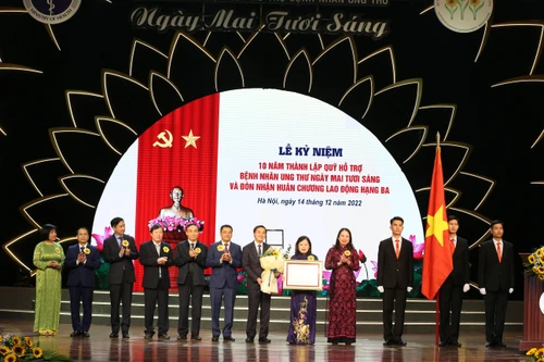 Gần 33.000 bệnh nhân ung thư đã được Quỹ Ngày mai tươi sáng hỗ trợ, lên đến hơn 1.200 tỷ đồng 