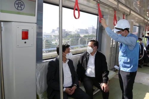 Bí thư Thành ủy Đinh Tiến Dũng chỉ đạo tháo gỡ vướng mắc GPMB tuyến metro Nhổn - ga Hà Nội