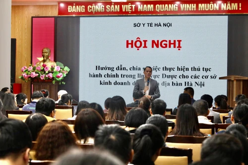 Hà Nội: Mỗi tháng có khoảng 1.000 hồ sơ trong lĩnh vực dược nộp trực tuyến
