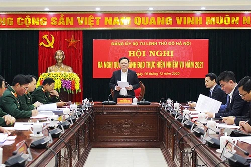 Bí thư Thành ủy Hà Nội giao nhiệm vụ đảm bảo an toàn cho nhân dân đón Tết