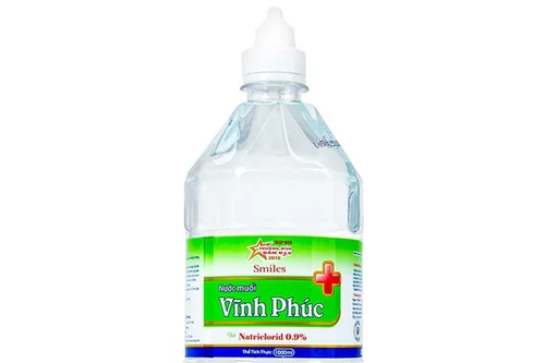 Phát hiện lô nước muối sinh lý không đảm bảo chất lượng