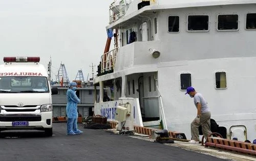 6 ca Covid-19 mới, một người phát hiện khi đang cách ly trên tàu neo đậu ở Vũng Tàu