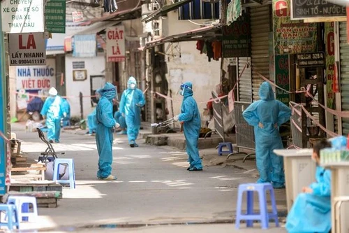 Chiều 1-9, Hà Nội thêm 9 ca Covid-19 tại 5 ổ dịch, tổng cộng 59 người mắc trong ngày