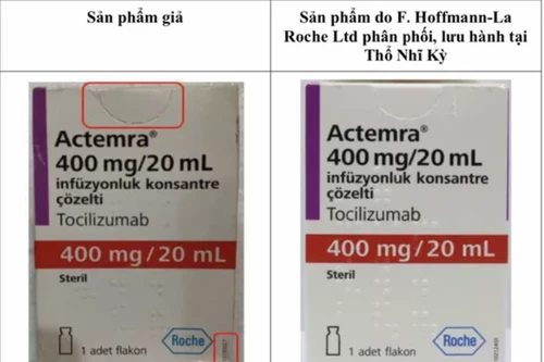 Phát hiện thuốc giả dùng trong trị bệnh xương khớp bày bán trên thị trường