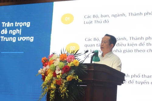 Đề xuất giáo viên được hưởng bậc lương cao nhất, ưu tiên quỹ đất xây trường công