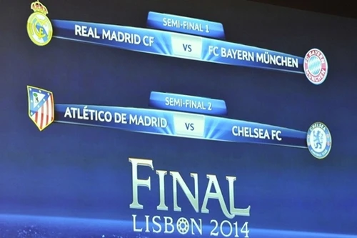 Bán kết Champions League: "Kền kền" đại chiến "Hùm xám" 