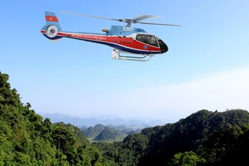 Bắt đầu có mưa lớn tại khu vực tìm kiếm trực thăng mất liên lạc