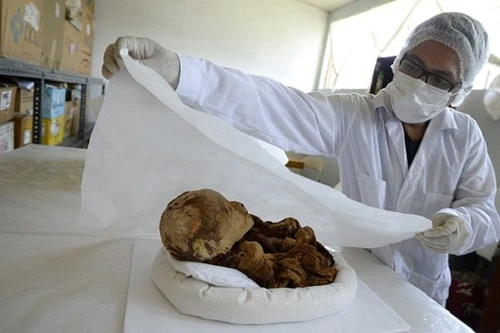 Phát hiện xác ướp trẻ em Inca nguyên vẹn 1.000 năm tuổi ở Peru