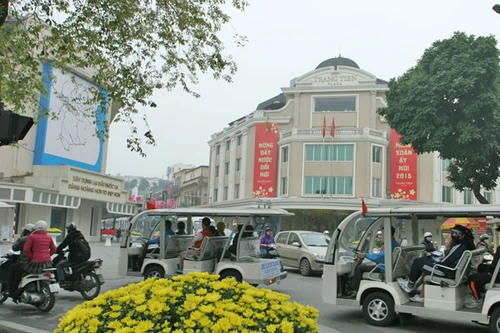 Hà Nội xanh - sạch - đẹp trong dịp Tết