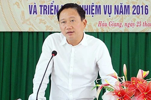 Ban Bí thư Trung ương quyết định khai trừ Đảng đối với ông Trịnh Xuân Thanh
