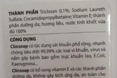 Chất bị cấm trong xà phòng nguy hiểm như thế nào?