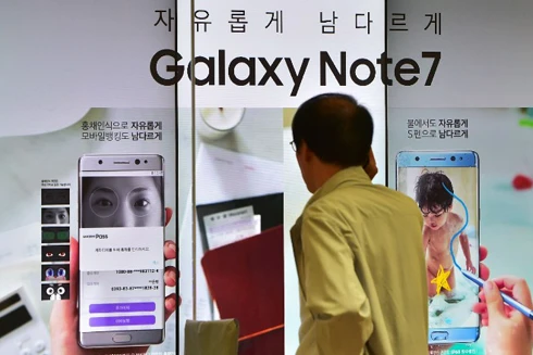 Samsung thu hồi Galaxy Note 7 vì sự cố pin