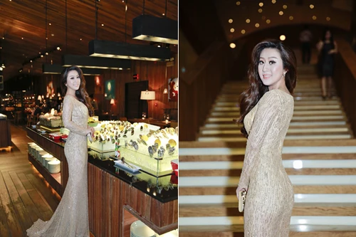 MC Kim Trang khoe đường cong quyến rũ với thiết kế của Nhật Phượng