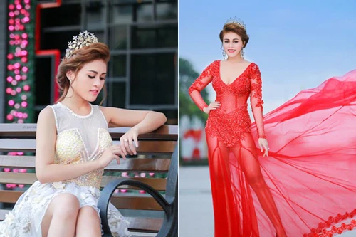 Thái Thảo Trinh sexy với thiết kế trong suốt của Tommy Nguyễn