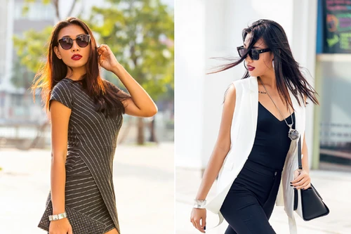 Xuống phố năng động cá tính như siêu mẫu Diệu Huyền