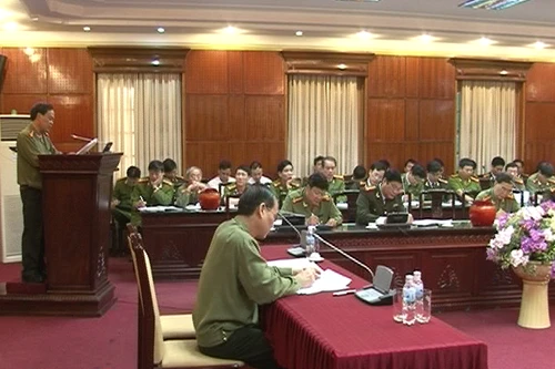 CATP sơ kết công tác tháng 10