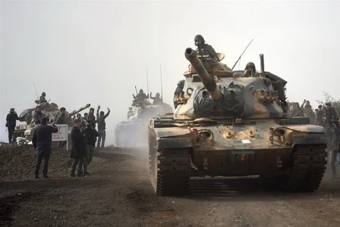 [ẢNH] Thổ Nhĩ Kỳ tuyên bố đưa quân vào Đông Bắc Syria, nguy cơ chiến tranh leo thang
