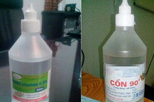 Mẹ lấy nhầm cồn 90 độ rửa mũi cho con, trẻ 1 tuổi bị viêm phổi