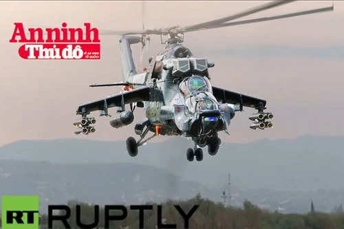 Infographic: Trực thăng chiến đấu hạng nặng Mi-35M lần đầu thực chiến tại Syria