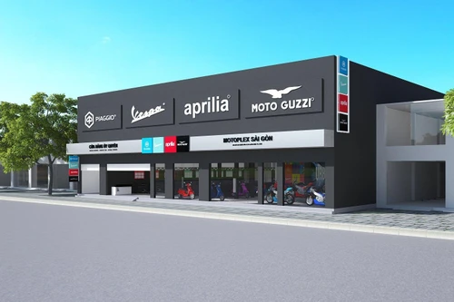 Piaggio Việt Nam sắp ra mắt mô hình đại lý đa thương hiệu Motoplex