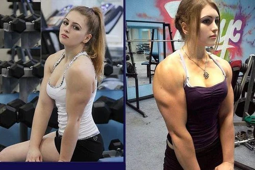 [ẢNH] Những cô gái có khuôn mặt khả ái nhưng thân hình lực sĩ gây choáng váng