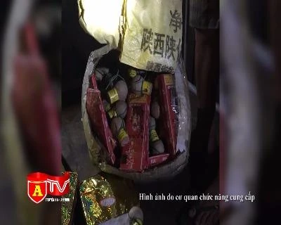 Bắt quả tang vụ vận chuyển pháo lậu trong đêm