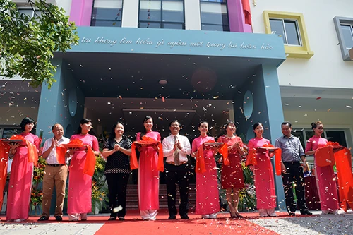 Khánh thành trường mầm hon hiện đại tiêu chuẩn Quốc tế