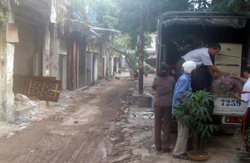  GPMB Dự án A1, A2 Nguyễn Công Trứ: 18 hộ dân tự nguyện di dời 