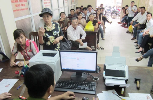 Triển khai nhanh cấp CMND công nghệ mới 