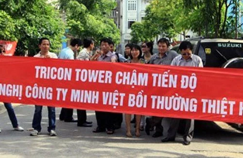 Đòi lại tiền mua nhà bị chậm tiến độ khó hơn… lên trời 