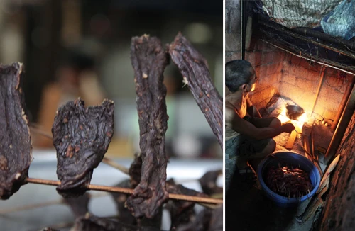 Ngọt bùi thịt trâu gác bếp 