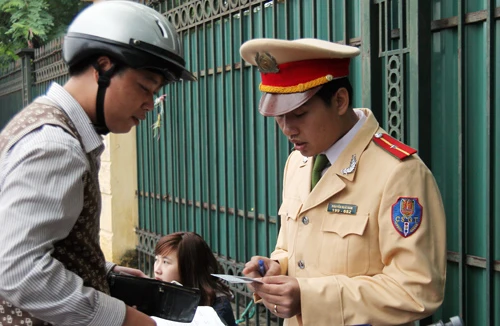 Tăng cường xử lý phương tiện không gắn biển kiểm soát