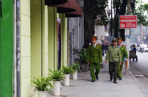 Duy trì hiệu quả tuyến phố văn minh đô thị