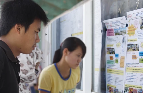 “Chợ” lao động cuối năm trầm lắng 