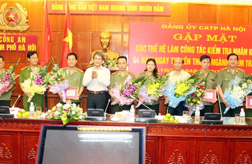 Công tác Kiểm tra Đảng CATP Hà Nội: Công minh, chính xác