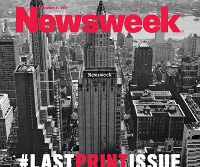 Newsweek “cáo phó” bản in 