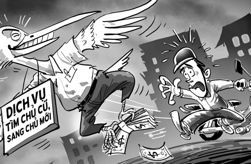 Nở rộ dịch vụ tìm chủ xe cũ